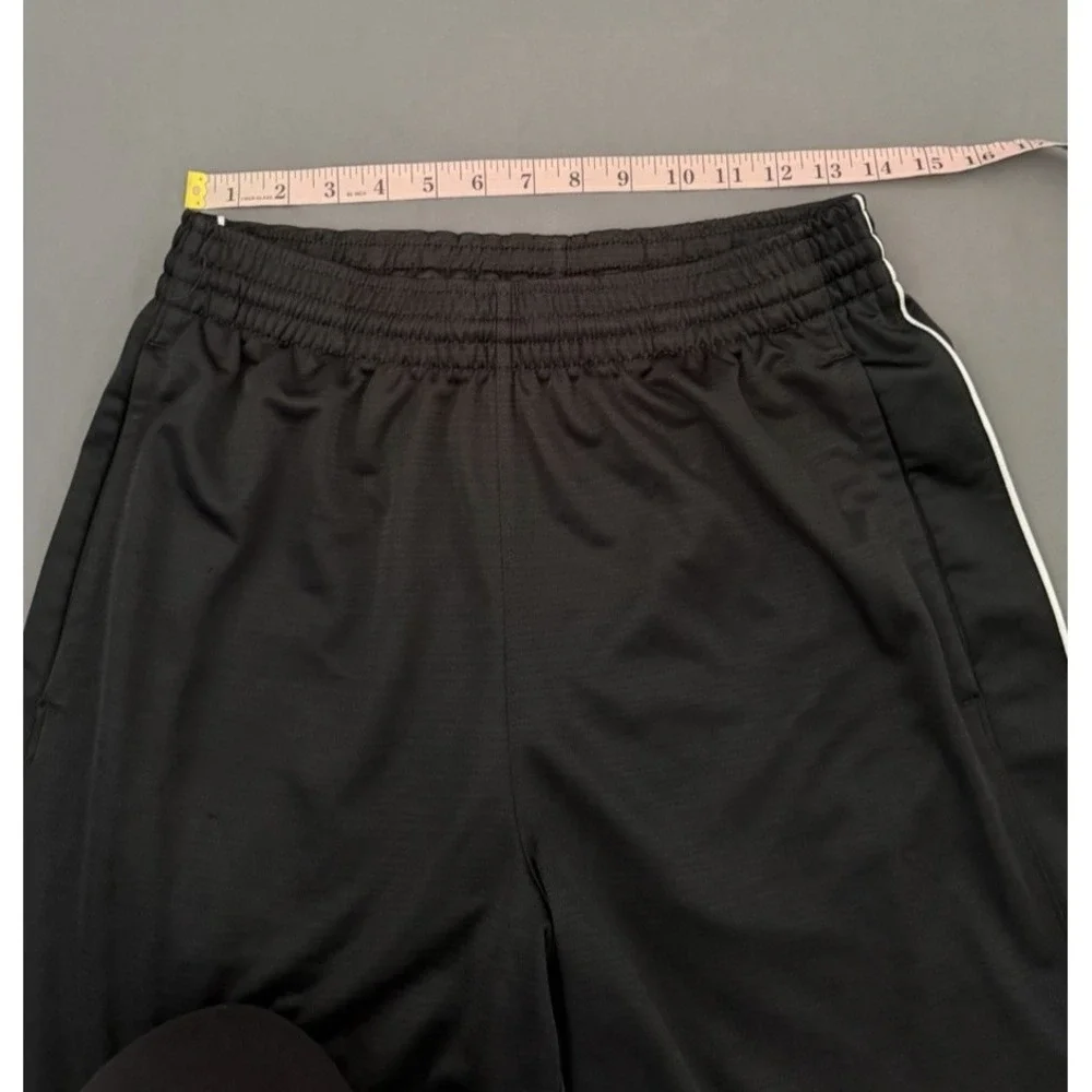 Nike Basketball Shorts Mens Size Small Black White Pockets Elastic Waist 405996